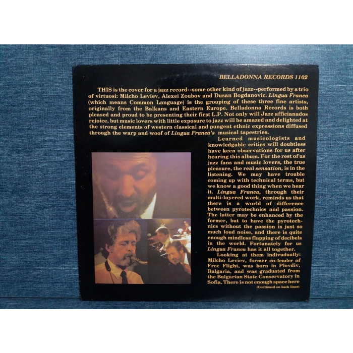 LINGUA FRANCA COMMON LANGUAGE LP