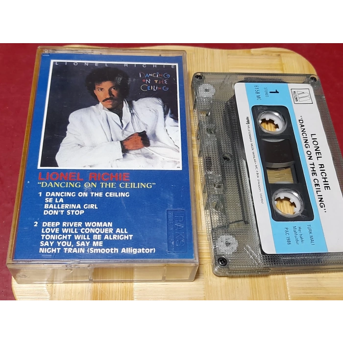 LIONEL RICHIE DANCING ON THE CEILING MÜZİK KASET