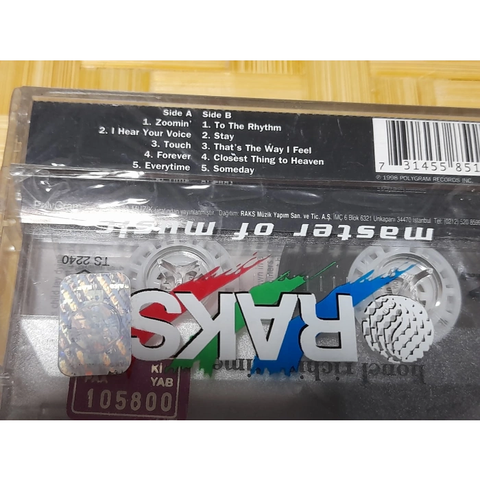 LIONEL RICHIE TIME MÜZİK KASET