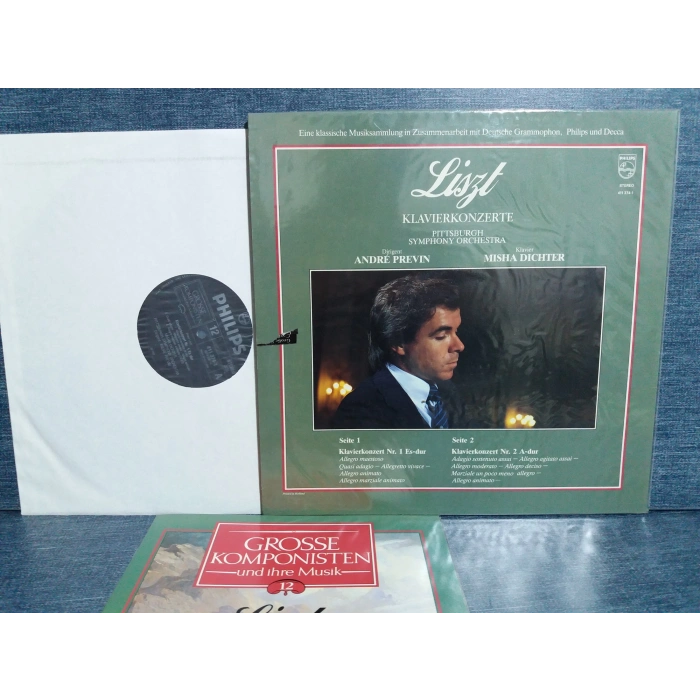 LISZT KLAVIERKONZERTE ANDRE PREVIN LP