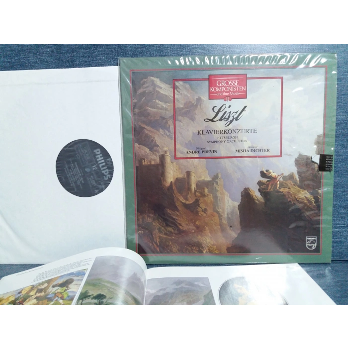 LISZT KLAVIERKONZERTE ANDRE PREVIN LP