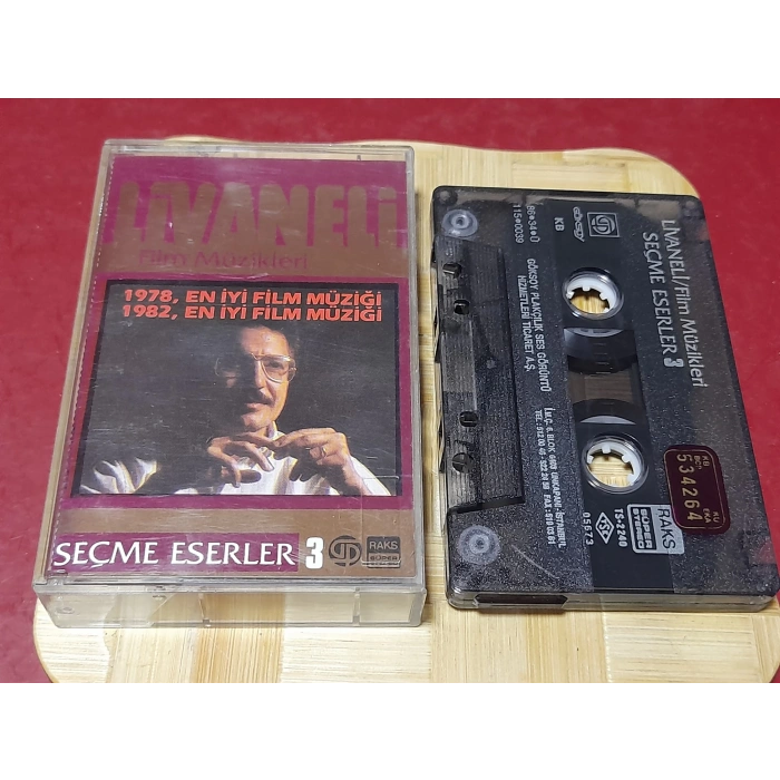 LİVANELİ FİLM MÜZİKLERİ MÜZİK KASET