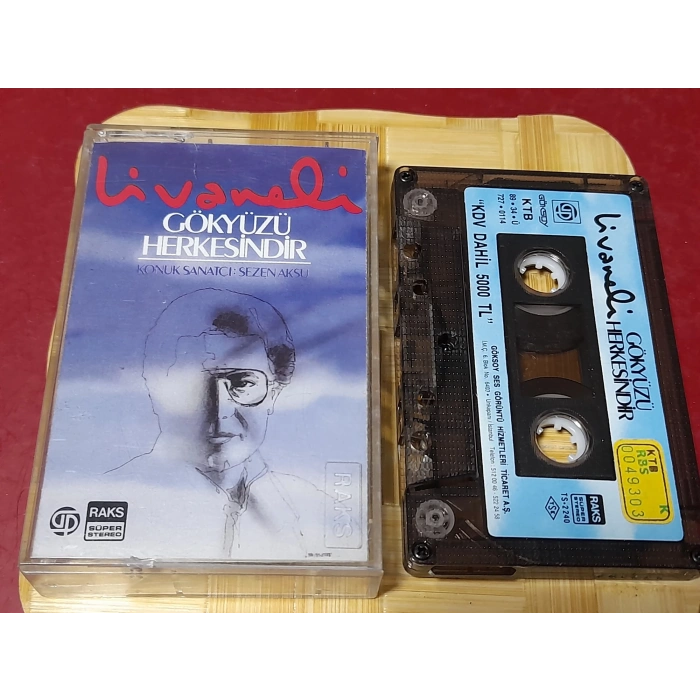 LİVANELİ GÖKYÜZÜ HERKESİNDİR MÜZİK KASET