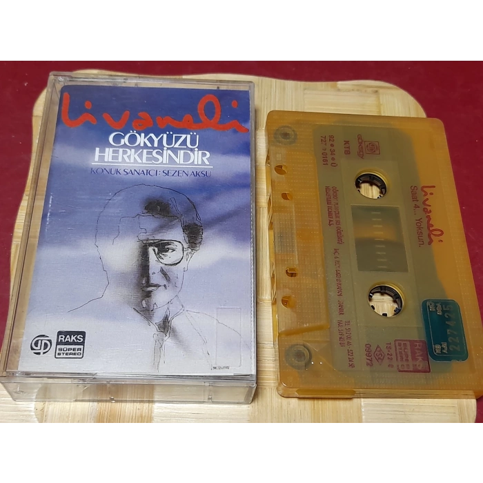 LİVANELİ GÖKYÜZÜ HERKESİNDİR MÜZİK KASETİ