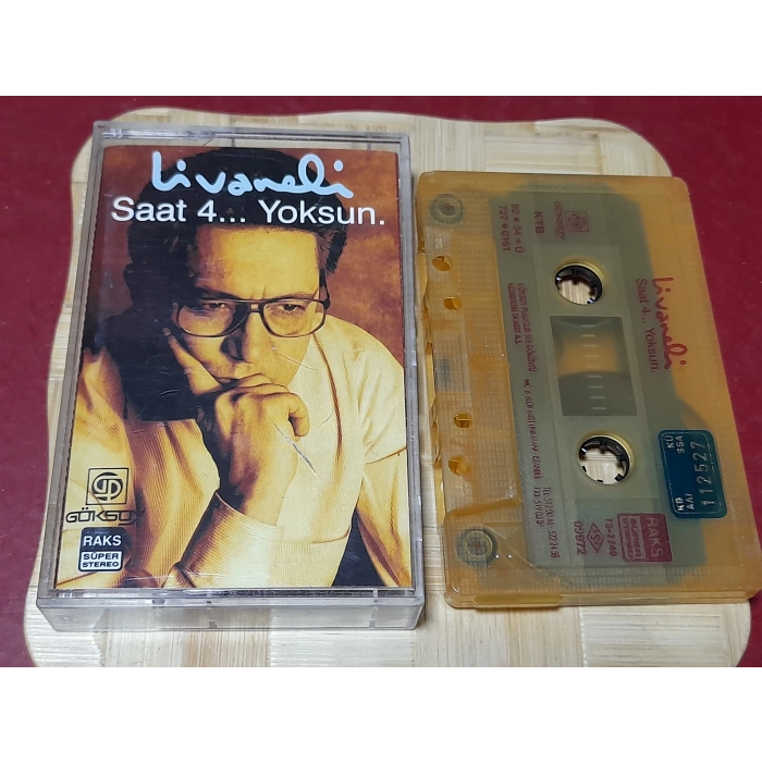 LİVANELİ SAAT 4 ..YOKSUN MÜZİK KASET