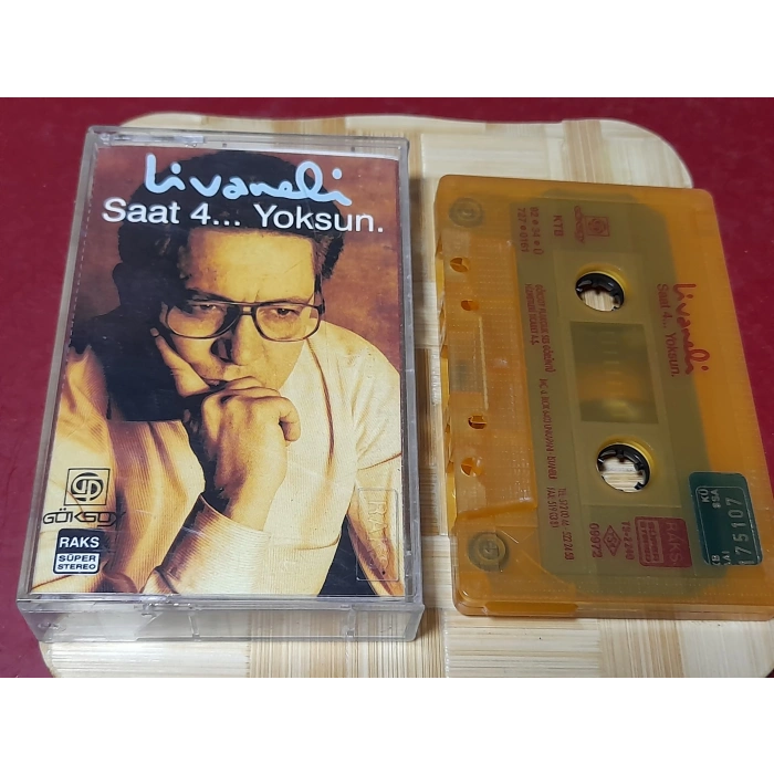LİVANELİ SAAT 4 YOKSUN MÜZİK KASET