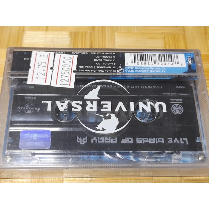 LIVE BIRDS OF PRAY MÜZİK KASET