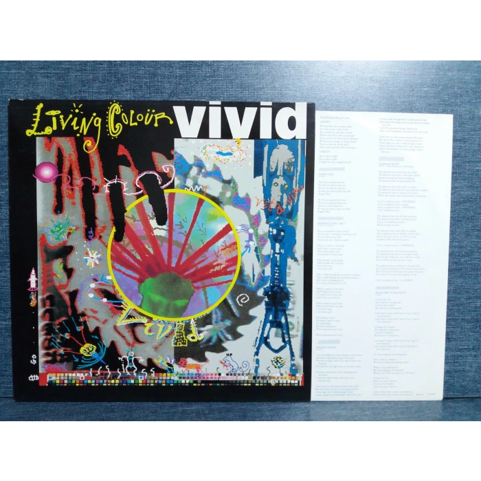 LIVING COLOUR VIVID MUSIC LP
