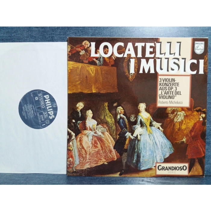 LOCATELLI I MUSICI 3 VIOLIN CONCERT R MICHELUCCI