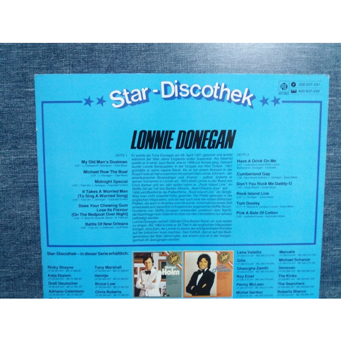 LONNIE DONEGAN MUSIC LP
