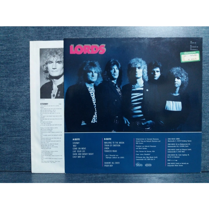 LORDS STORMY MUSIC LP