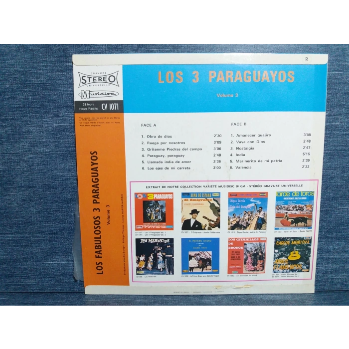 LOS 3 PARAGUAYOS VOLUME 3