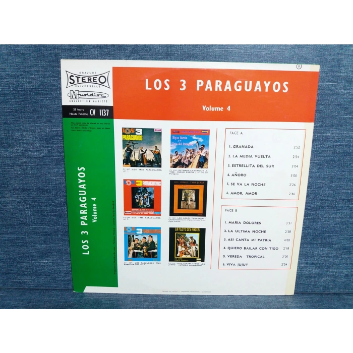 LOS 3 PARAGUAYOS VOLUME 4