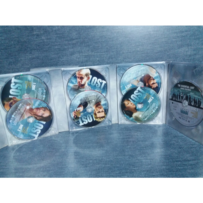 LOST 1 FIRST SEASON 7 DISK BOX DVD FİLM (İNGİLİZCE)