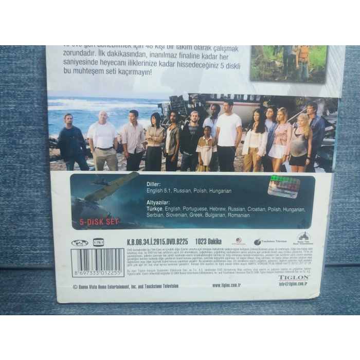 LOST 1.SEZON DVD FILM (5 DISK)