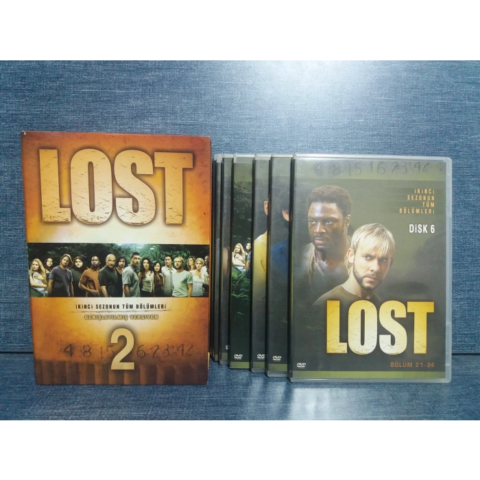LOST 2.SEZON DVD BOX FİLM (6 DISK)