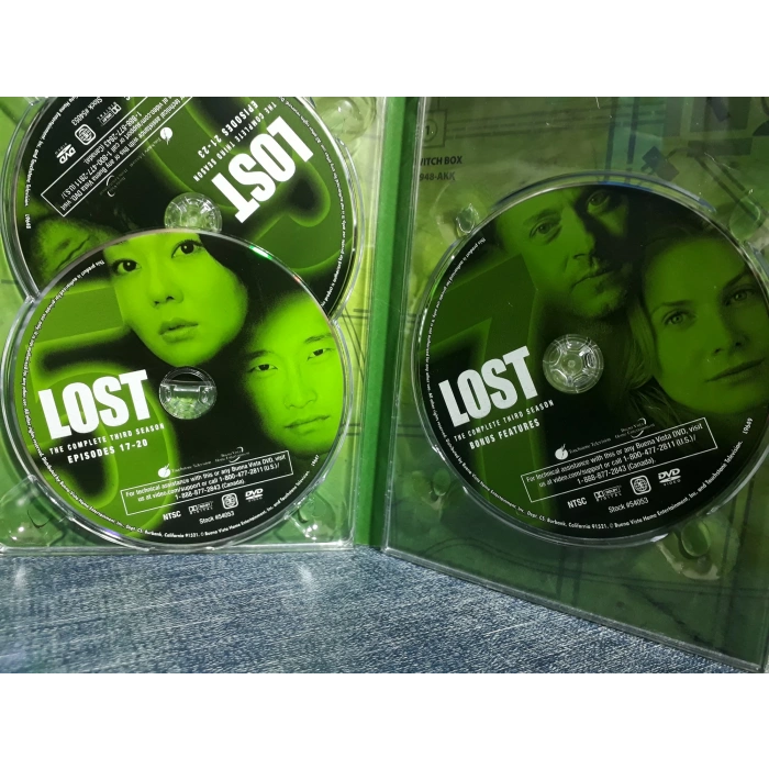 LOST 3 THIRD SEASON 7 DISK BOX DVD FİLM (İNGİLİZCE)