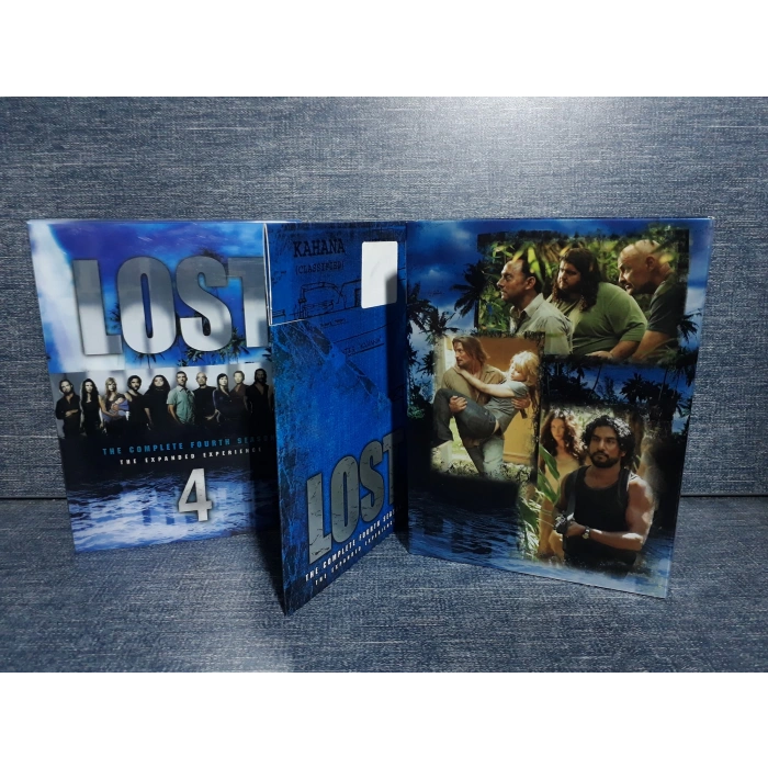 LOST 4 FOURTH SEASON 6 DISK BOX DVD FİLM (İNGİLİZCE)