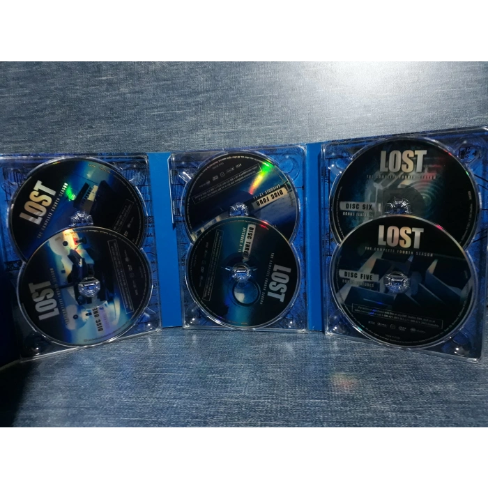 LOST 4 FOURTH SEASON 6 DISK BOX DVD FİLM (İNGİLİZCE)