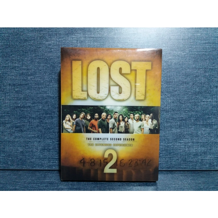 LOST SECOND SEASON 7 DISK BOX DVD FİLM (İNGİLİZCE)