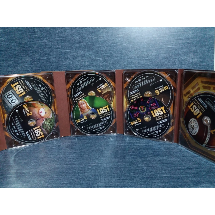 LOST SECOND SEASON 7 DISK BOX DVD FİLM (İNGİLİZCE)