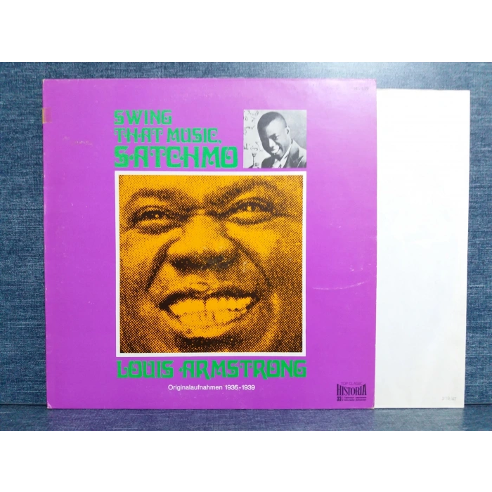 LOUIS ARMSTRONG SATCHMO SWING MUSIC LP
