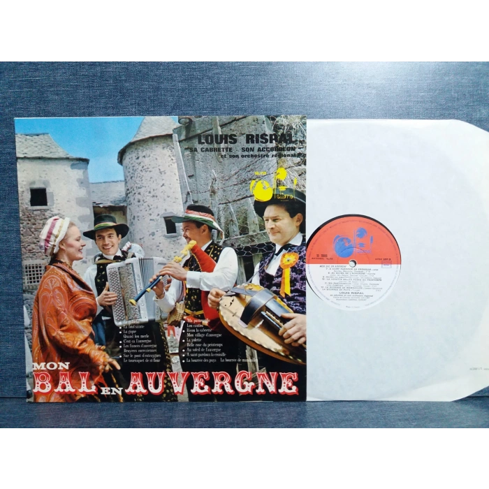 LOUIS RISPAL MON BAL EN AUVERGNE MUSIC LP