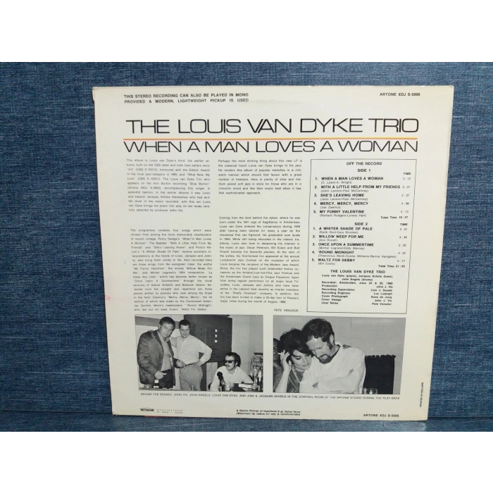 LOUIS VAN DYKE WHEN A MAN LOVES MUSC LP