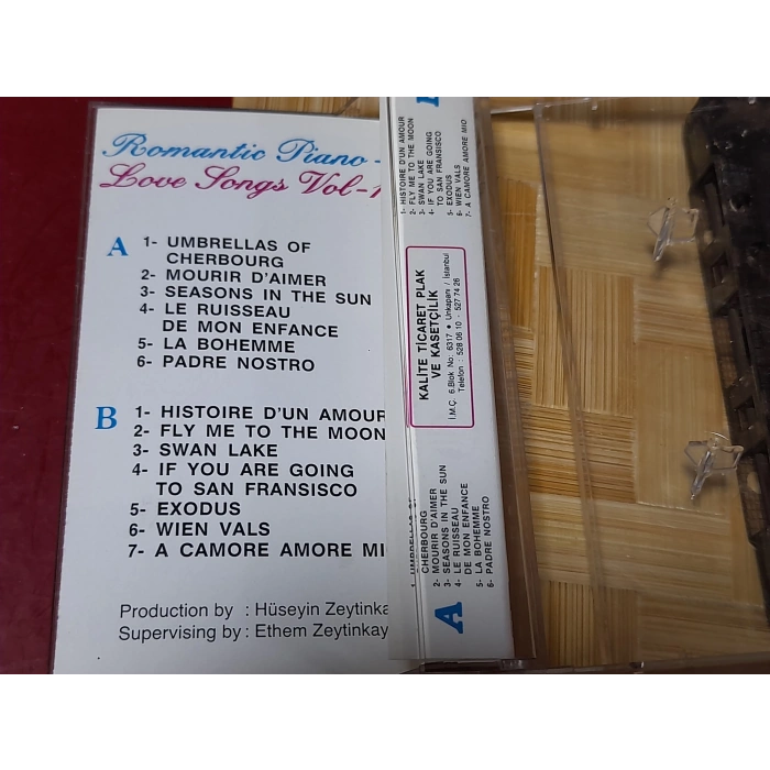 LOVE SONGS VOL 13  MÜZİK KASET