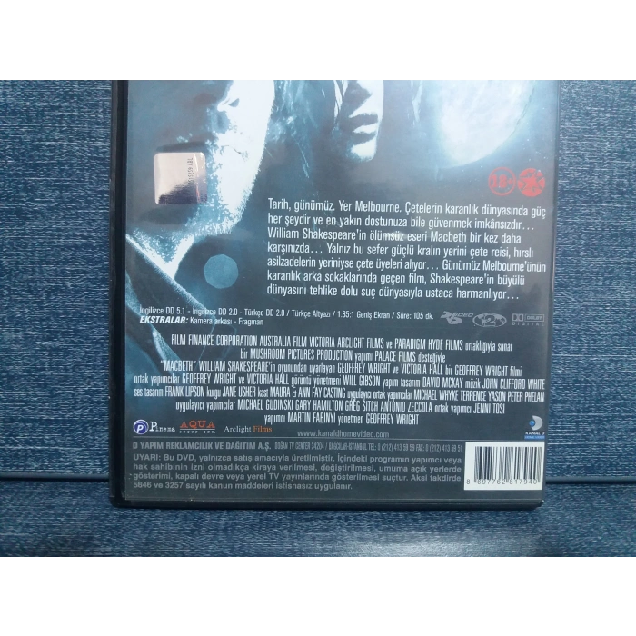 MACBETH DVD FİLM