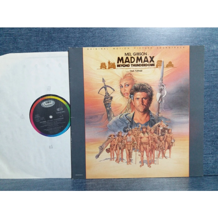MAD MAX BEYOND THUNDERDOME  SOUNDTRACK FILM MUSIC LP