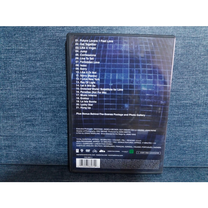 MADONNA CONFESSIONS TOUR DVD