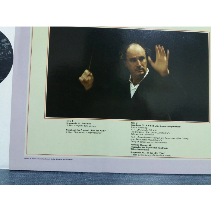 MAHLER SYMPHONISCHE WERKE RAFAEL KUBELIK