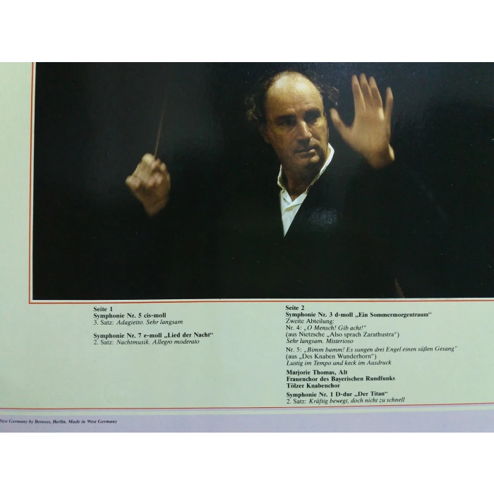 MAHLER SYMPHONISCHE WERKE RAFAEL KUBELIK