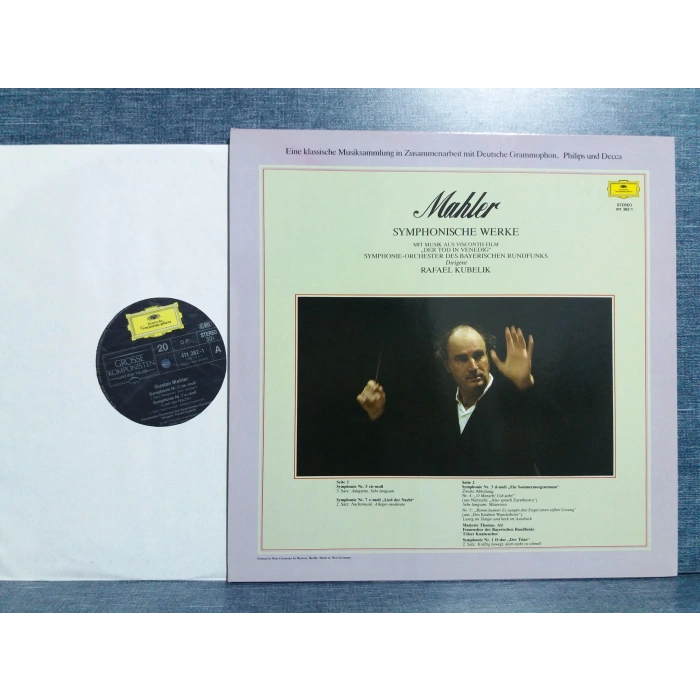 MAHLER SYMPHONISCHE WERKE RAFAEL KUBELIK