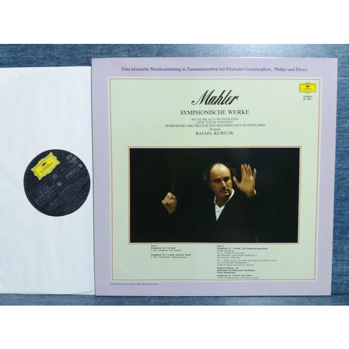MAHLER SYMPHONISCHE WERKE RAFAEL KUBELIK