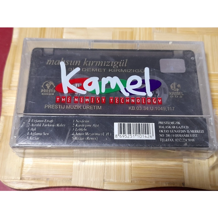 MAHSUN KIRMIZIGÜL BİR DEMET MÜZİK KASET