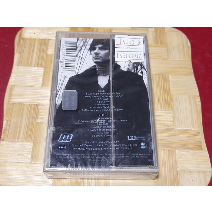 MAKSIM THE PIANO PLAYER MÜZİK KASET