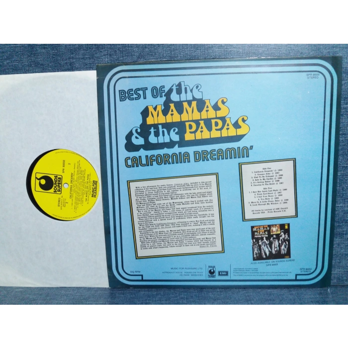 MAMAS PAPAS CALIFORNIA DREAMIN MUSIC LP