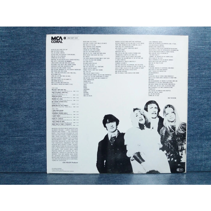 MAMAS PAPAS CASS JOHN MICHELLE DENNIE MUSIC LP