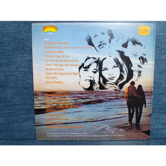 MAMAS PAPAS GREATEST HITS LP