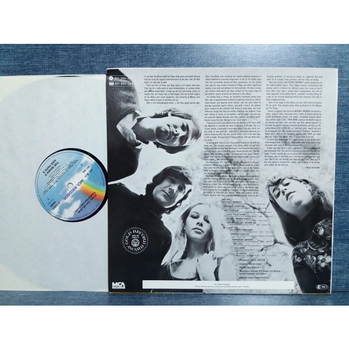 MAMAS PAPAS IF YOU CAN BELIEVE YOUR EYES MUSIC LP