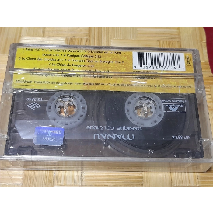 MANAU PANIQUE CELTIQUE MÜZİK KASET