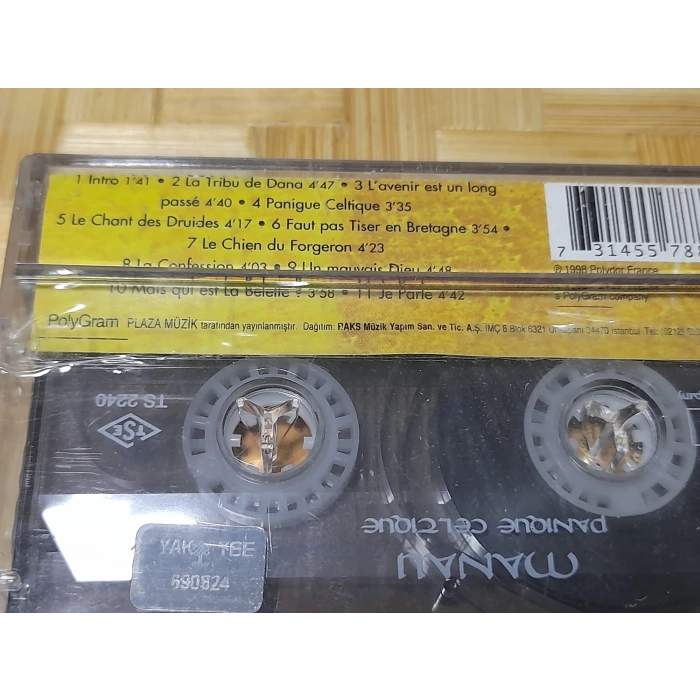 MANAU PANIQUE CELTIQUE MÜZİK KASET