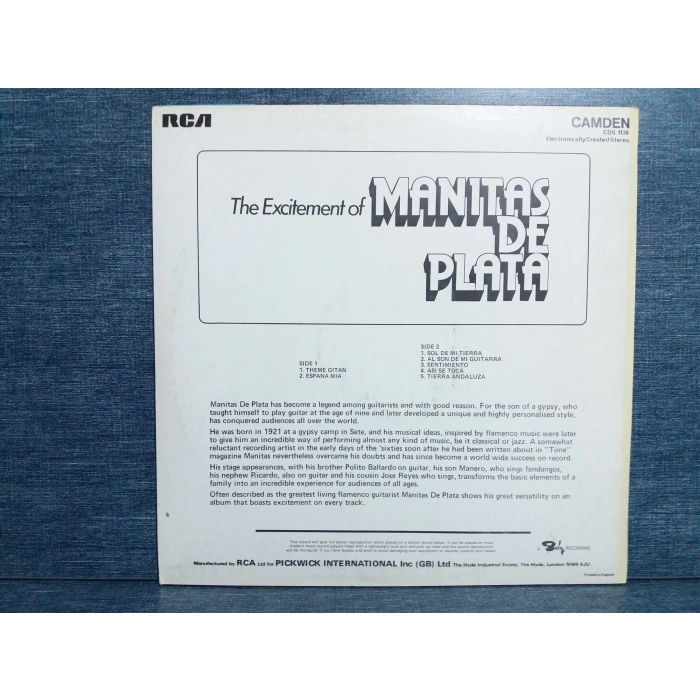 MANITAS DE PLATA THE EXCITEMENT