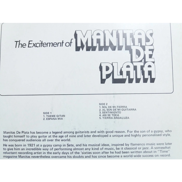 MANITAS DE PLATA THE EXCITEMENT