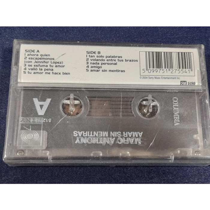 MARC ANTHONY AMAR SIN MENTIRAS MÜZİK KASET