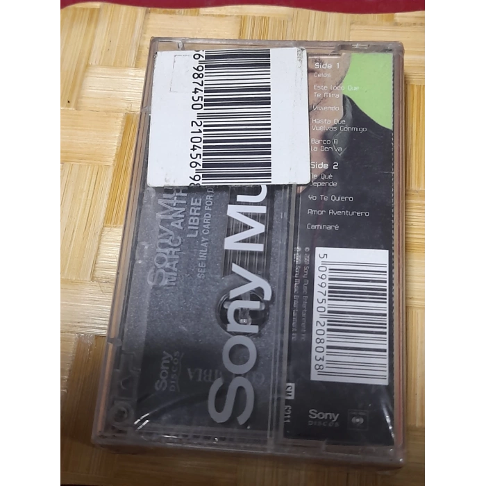 MARC ANTHONY LIBRE MÜZİK KASET
