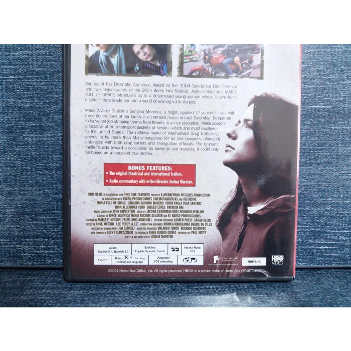 MARIA FULL OF GRACE DVD FİLM ( İNGİLİZCE )