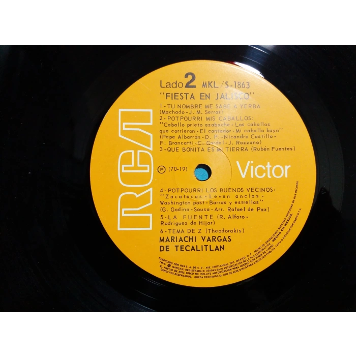 MARIACHI VARGAS DE TECALITLAN MUSIC LP